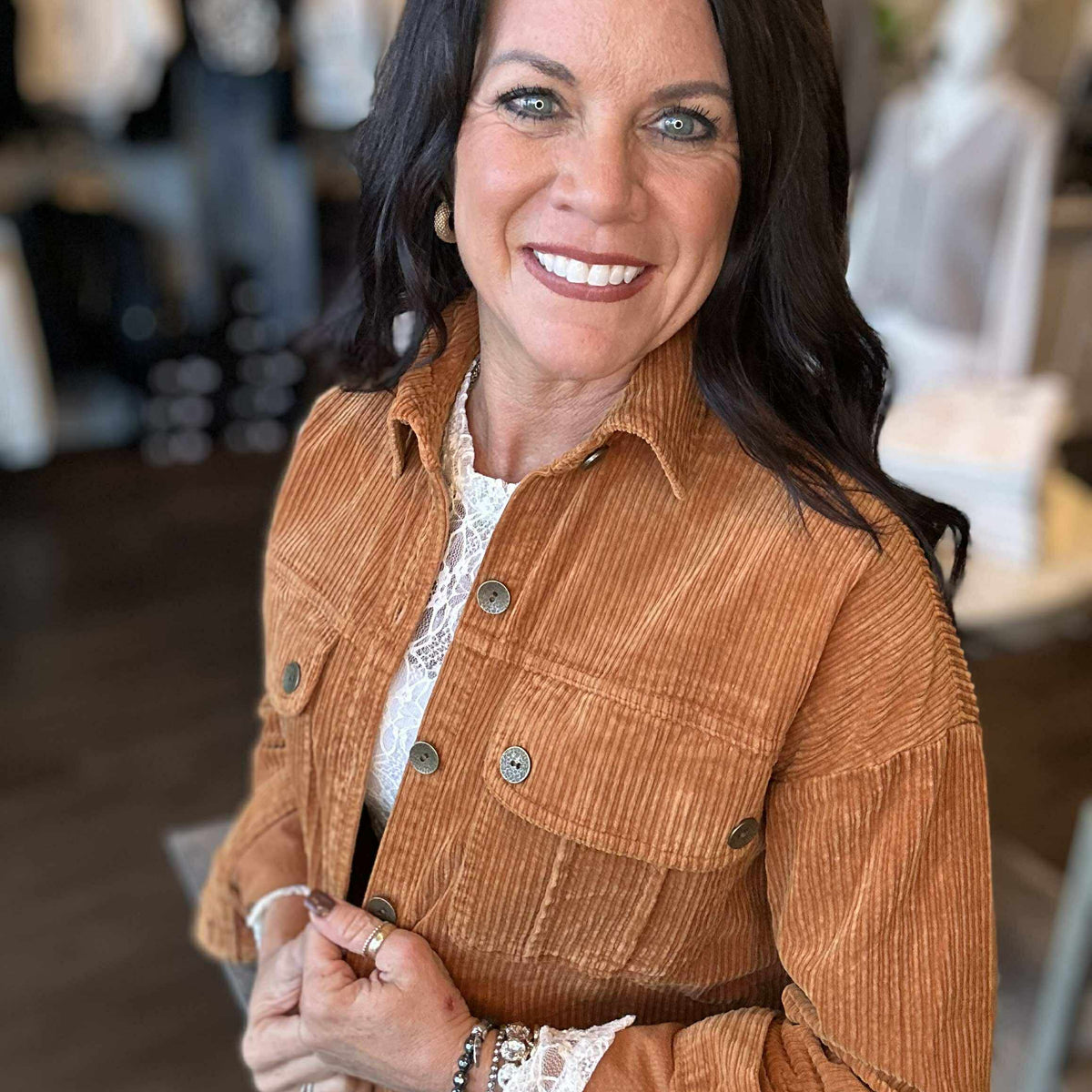 Rust Smithson Corduroy Shacket – MB Waconia
